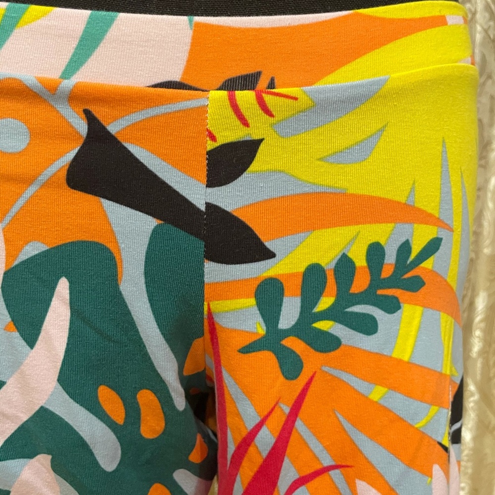 Floral  colorful leggings - Picture 2 of 7